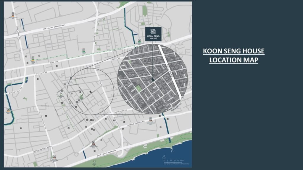 Koon Seng House Location Map Previewing